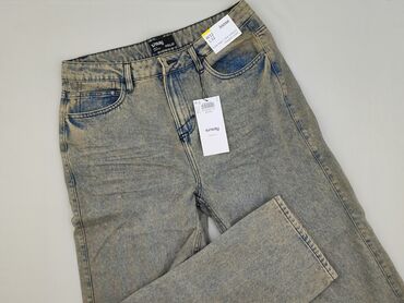 stradivarius cargo czarne: Jeansy dla mężczyzn
