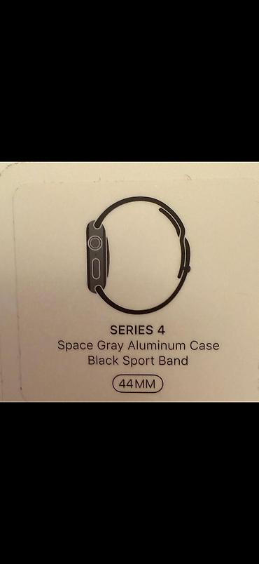 apple watch 4: İşlənmiş, Smart saat, Apple, Sensor ekran, rəng - Qara — 5