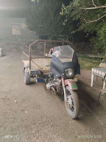 3 tekerlekli motor: Yükdaşıma üçün özəl yığılan 3 təkərli motoaraba - Ön hissə — 1