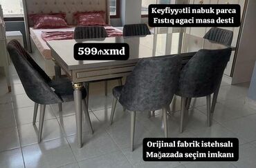 Masa və oturacaq dəstləri: Masa desti yeni