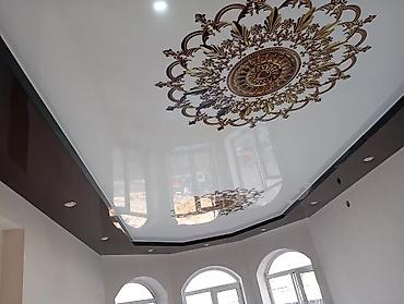 Натяжной потолок: Натяжные потолки под ключ - Виды: одноуровневые и многоуровневые — 5