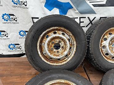 Колеса в сборе: Колеса в сборе 215 / 75 / R 16, Зима, Б/у, Комплект, Легкий коммерческий транспорт (C/LT), Железные, отверстий - 5 — 3