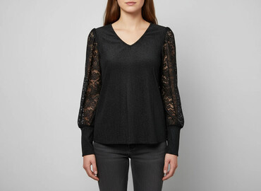 bluzki plus size allegro: Rue Paris, Women's blouse, size L