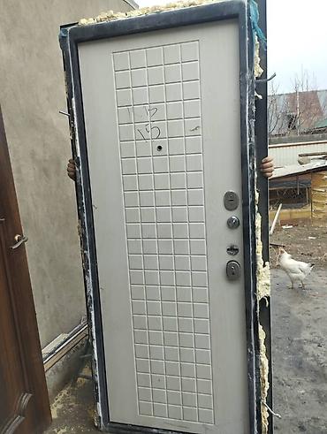 Двери для домов и квартир, Металлическая, цвет - Серый