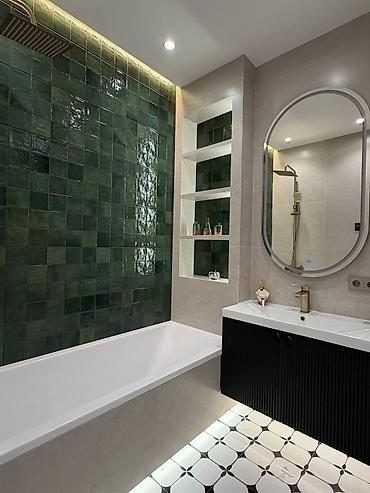 жк brooklyn: 3 комнаты, 100 м², Элитка, 12 этаж, Дизайнерский ремонт — 2