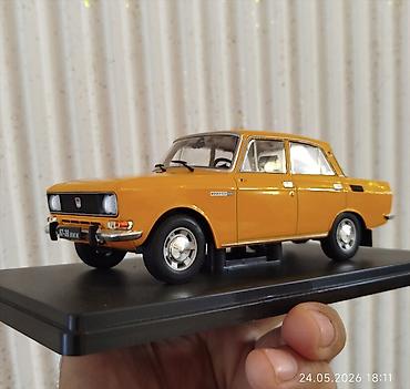 Moskviç: Maqnit altlıqlı kolleksiya modeli – Moskvich 2140 (Hachette 1:24) — 3