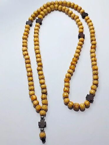 Ostali nakit: Ručno izrađena brojanica od maslinovog drveta Zagrli toplotu prirode i — 1