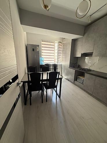 бишкек комната: 2 бөлмө, 70 м², Элитка, 3 кабат, Евро оңдоо — 5
