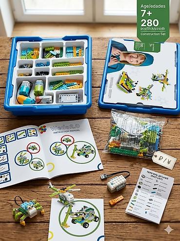 Konstruktorlar: Yeni LEGO Education WeDo 2.0 — robototexnika dəsti (280+ detal) — 3