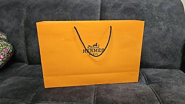 берцы ботинки: Женские высокие сапоги Hermès в фирменной оранжевой коробке,кожа — 2