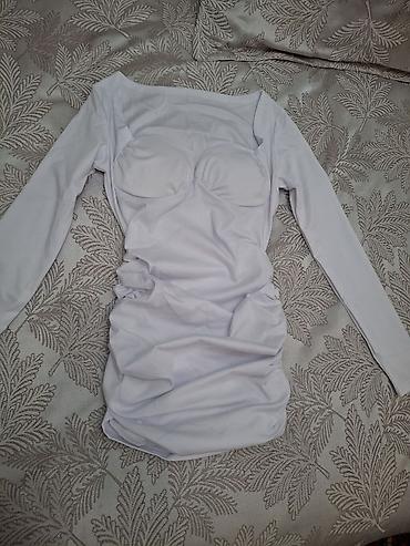 Вечернее платье, Короткая модель, С рукавами, S, M