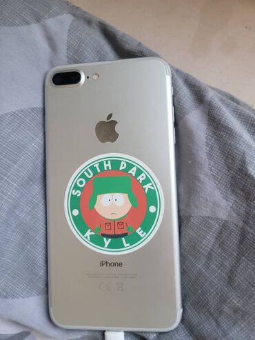 сколько стоить айфон 7: IPhone 7 Plus, Б/у, 128 ГБ, Серебристый, Чехол, 99 %