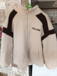 кышкы отук: Тёплая флисовая куртка-оверсайз Include. Тедди куртка Уютная и