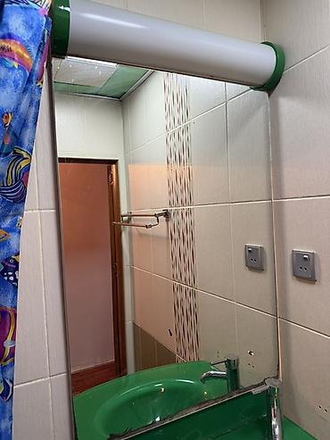 hamam dizaynlari: Yaşıl rəngli hamam mebeli dəsti - Üst hissə: şüşə tipli yaşıl — 1