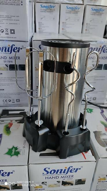 Mikserlər: Mikser Sonifer Professional Turbo 300 watt demir korpusiri — 2
