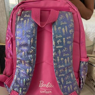 smiggle: Smiggle x Barbie parıldayan məktəb çantası - Rəng: neon-çəhrayı və — 3