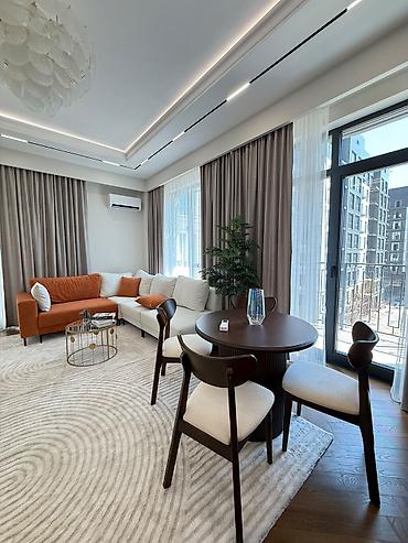 3 комнаты, 92 м², Орто-Сай с. Элитка, 4 этаж, Дизайнерский ремонт