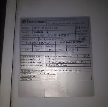 su qizdirici: IMMERGAS Zeus 27 Superior .ici nerjaveykadan boyleri var 60 — 4