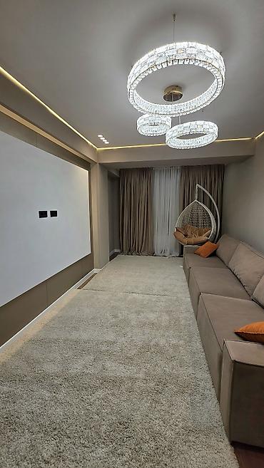 элитные кв: 2 комнаты, 61 м², Пишпек Элитка, 5 этаж, Дизайнерский ремонт — 3