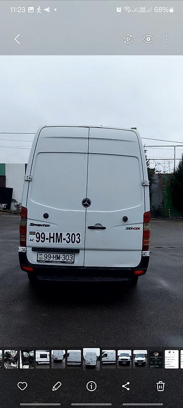 mercedes yük maşınları: Mercedes-Benz Sprinter Classic: 2.2 l | 2009 il — 3
