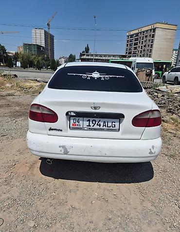 бронированное стекло: Daewoo Lanos: 1999 г., 1.5 л, Бензин, Седан — 4