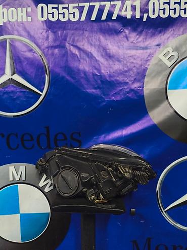 ангельские: Передняя правая фара Mercedes-Benz 2010 г., Б/у, Оригинал, Япония — 2