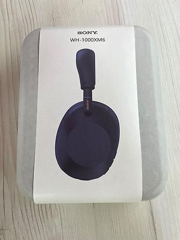 Оригинальный 100% Sony WH-1000XM6 — полноразмерные беспроводные