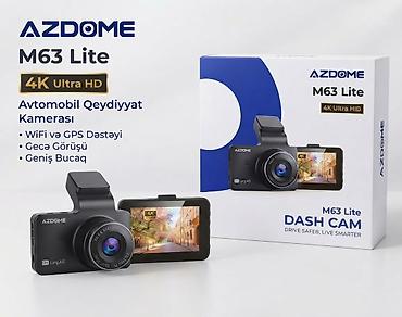 Videoreqistratorlar: AZDOME M63 Lite avtomobil qeydiyyat kamerası - 4K Ultra HD video — 1