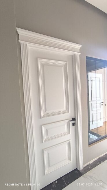 Otaq qapıları: Yataq otağı üçün Yeni Otaq qapısı 90x205 sm Çərçivə ilə, Zəmanətli, Ödənişli quraşdırma, Pulsuz çatdırılma — 6
