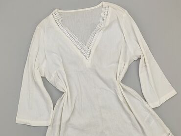 białe bluzki osieckiej: Blouse, Esmara, 2XL (EU 44), condition - Good