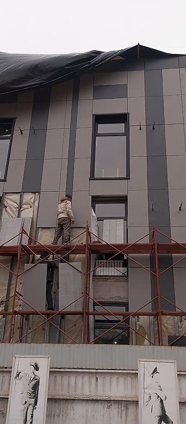 Фасадные работы: Фасадные и облицовочные работы “под ключ” - Монтаж вентилируемых — 2