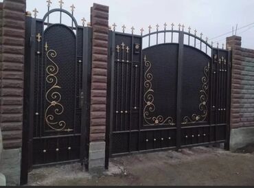 Откатные ворота: Ворота Бишкек принимаем заказы+ доставка и установка — 7