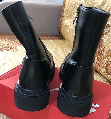 Ботинки и ботильоны: Ботинки, 36, Sasha Fabiani, Б/у, цвет - Черный, Самовывоз, Платная доставка — 10