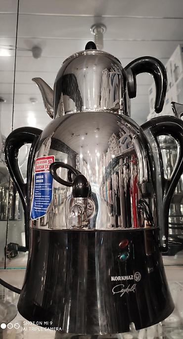 korkmaz samovar: Yeni Elektrik Samovar, 4 l, Ünvandan götürmə, Pulsuz çatdırılma, Ödənişli çatdırılma — 3