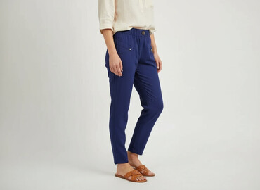 Women's Pants: Happymum, Spodnie materiałowe damskie, rozmiar M
