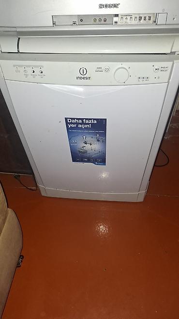 et masini: Indesit qabyuyan maşın - Brend/model: Indesit (tam ölçülü, ağ rəng) - — 1