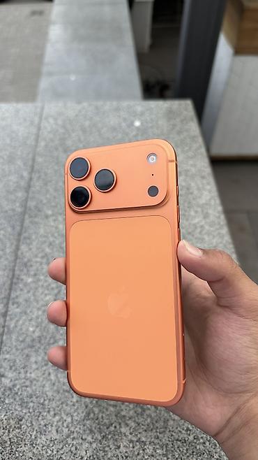 нашел айфон: IPhone 17 Pro Max, Б/у, 256 ГБ, Desert Titanium, 96 % — 1