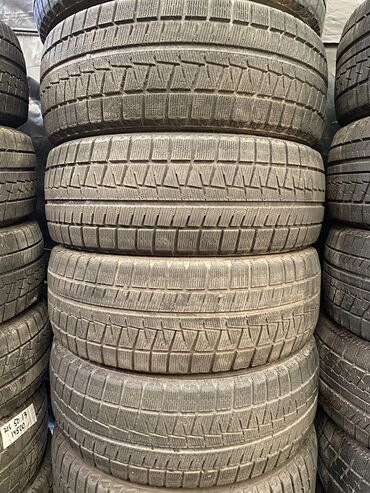 Шины: Шины 215 / 55 / R 17, Зима, Б/у, Комплект, Легковые, Япония, Bridgestone