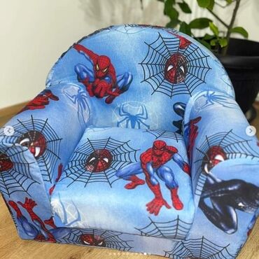 Foteljice: DEČIJA FOTELJICA OD SUNĐERA ✌️ Idealan poklon za Vaše mališane — 2