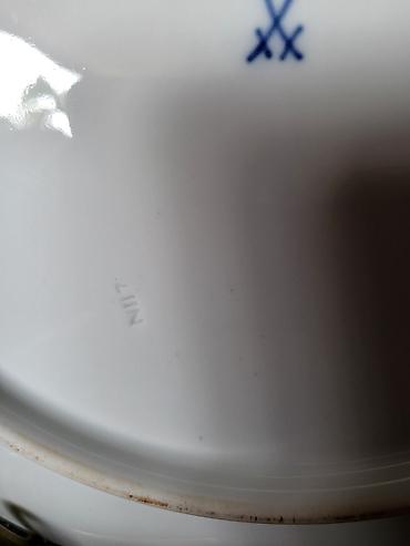 Ostali kućni dekor: Tanjir Meissen,Bozicna kolekcija 1971god. Meissen tanjir za na zid,iz — 10