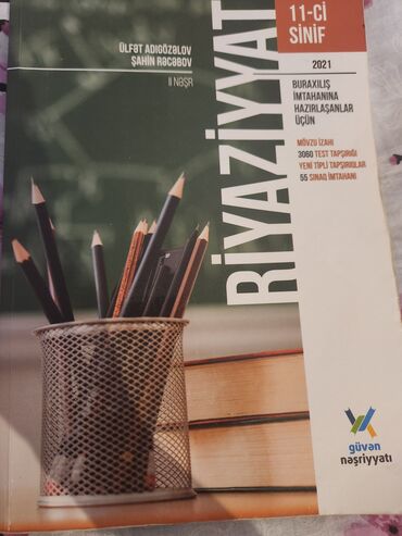 riyaziyyat güvən testi: Güvən riyaziyyat test toplusu 14 manata alınıb 10 manata satılır içi