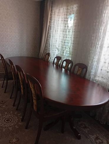 Стол овальный 3.50#120
Стулья 8 шт. 60 тыс