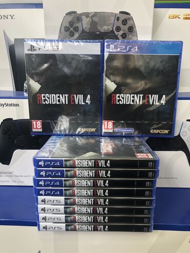 resident evil village: PlayStation 5 oyun diski
Resident Evil 4 remake
Ps4
Ps 4
Ps5
Ps 5