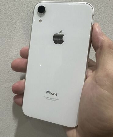 iphone xr корпусе 13: IPhone Xr, Б/у, 128 ГБ, Белый, Защитное стекло, Чехол, Кабель, 82 %