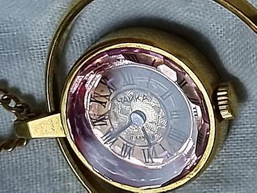 Другие ювелирные изделия: Ссср позолота. подвеска-часы на цепочке. ' ЧАЙКА' МЕХАНИКА. Часы и — 5