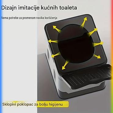 mon torbe: Prenosiva kabina za privatnost – tuš/toaleta/svlačionica za plažu i — 6
