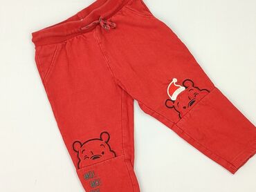 spodnie ocieplane 110: Sweatpants, Disney, 2-3 years, 92/98, condition - Perfect
