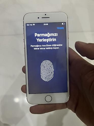 iphone xe: IPhone 7, 32 GB, Rose Gold, Barmaq izi — 4