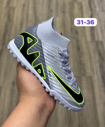 Бутсы: Детские футбольные бутсы Nike с технологией Flyknit. Удобная модель с — 5