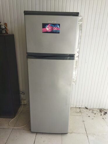 tap az soyuducu ikinci el: İşlənmiş 2 qapılı Beko Soyuducu Satılır, rəng - Boz